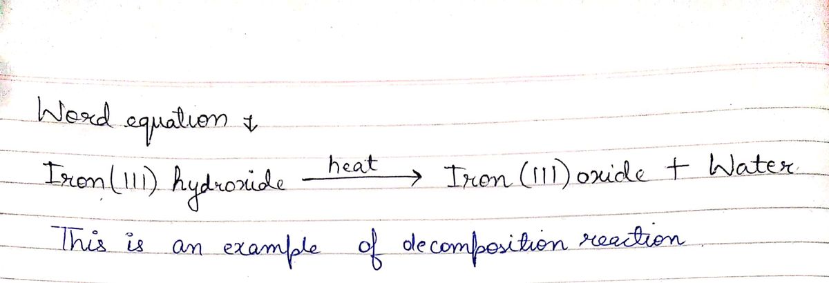 Chemistry homework question answer, step 1, image 1